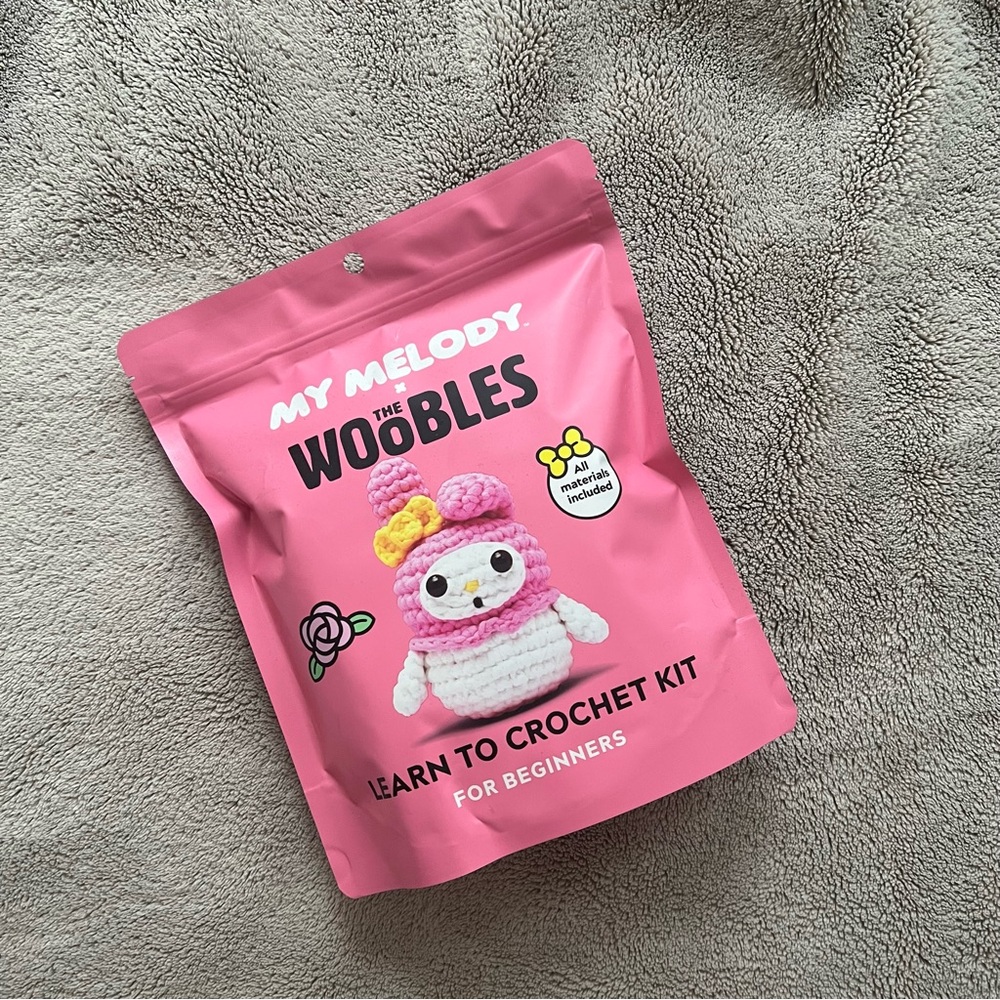 Sanrio My Melody Woobles Crochet Kit